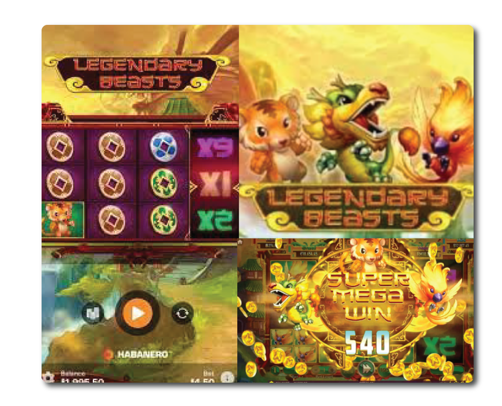 เว็บสล็อตเว็บตรงค่ายใหญ่ เกมสล็อต Legendary Beasts Slot-2